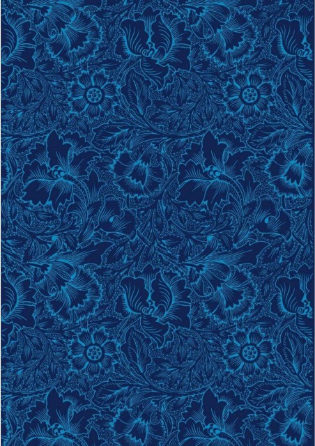 damask blue 1